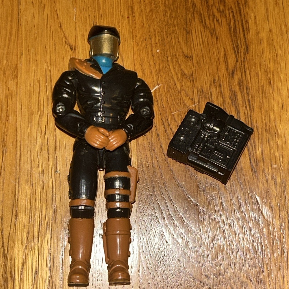 Vintage 1992 Hasbro GI Joe Def Force Headhunters V1 Action Figure With Backpack